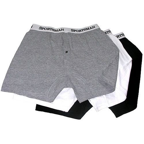 Jersey Knit Boxer Underwear for Men - Sportsman Apparel