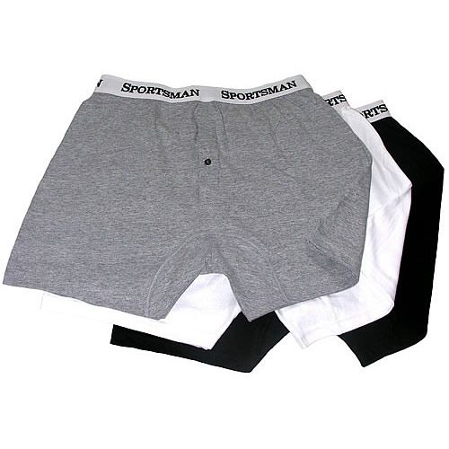 Jersey Knit Boxer Underwear for Men