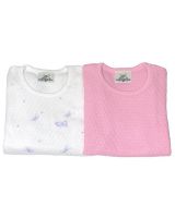 Junior's Raschel Thermal Knit Underwear Top for Girls